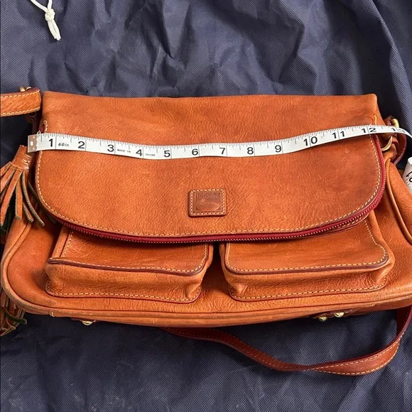Dooney & Bourke Tan Leather Crossbody Bag - Picture 7 of 10